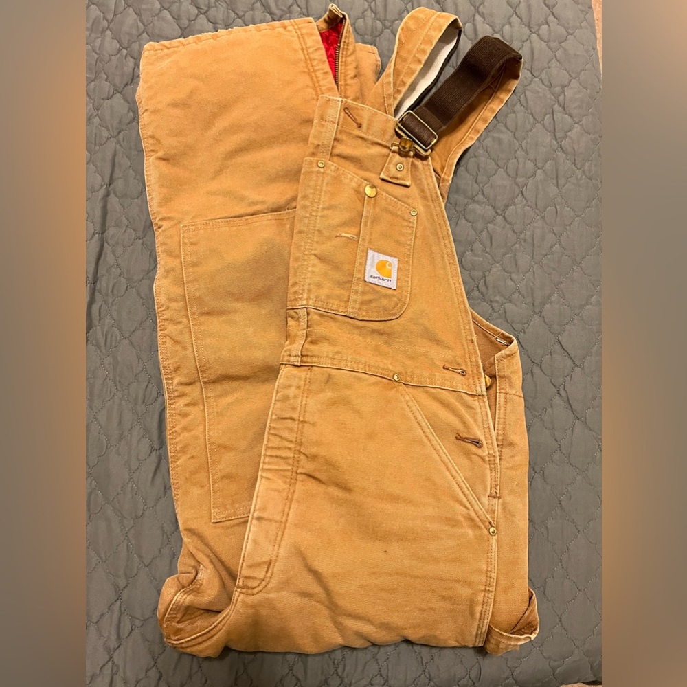 Men’s Carhartt Insulated Bib Overalls
